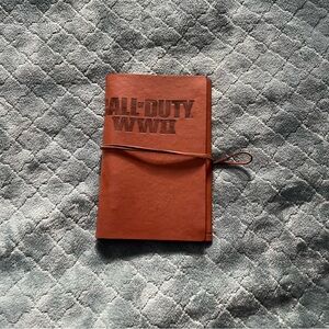 Call of Duty WWII‎ Brown genuine Leather Journal Notebooks collectables
